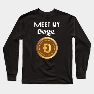 Meet My Doge Long Sleeve T-Shirt